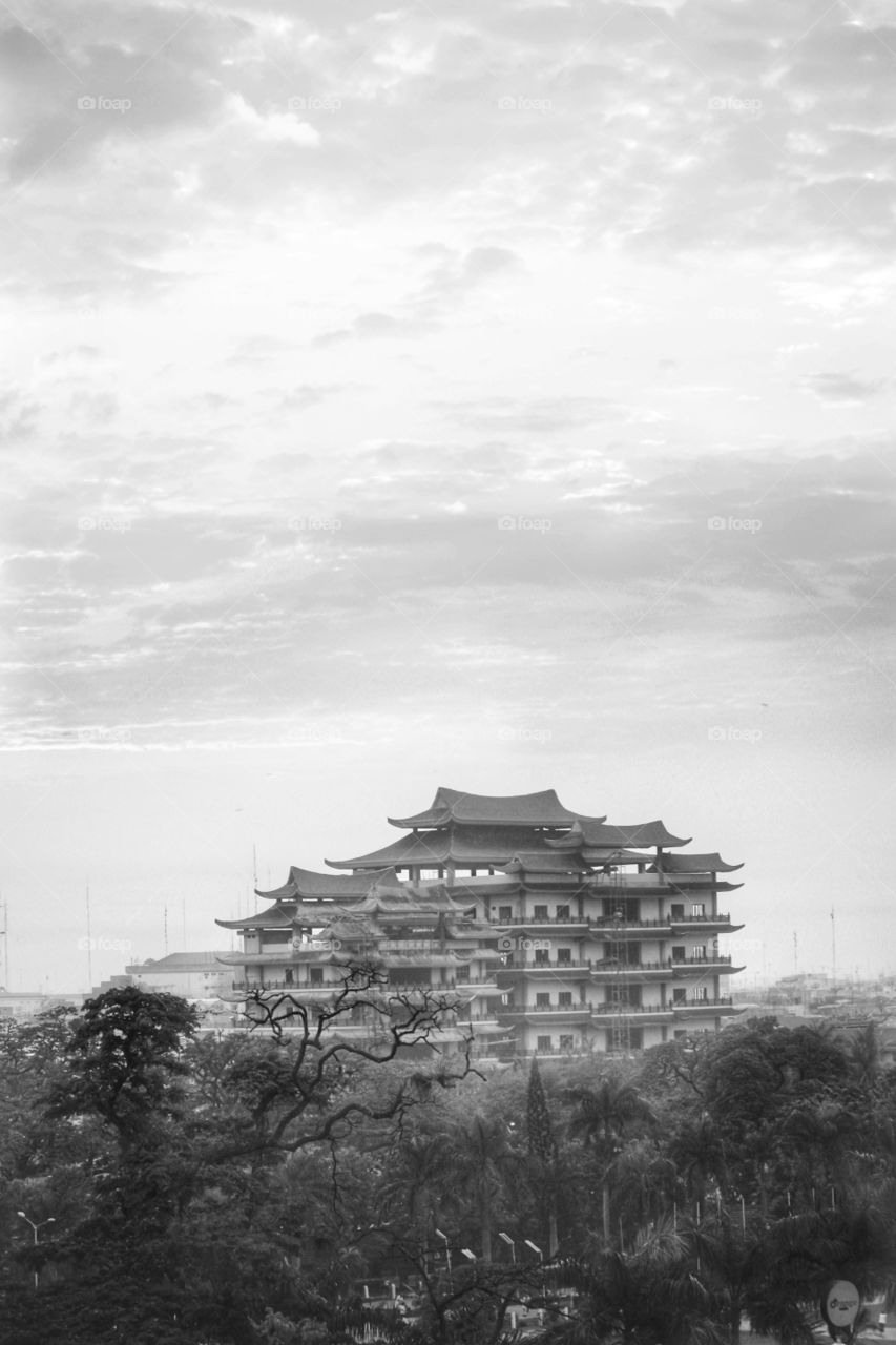 Somewhere in the city of medan, north sumatra, indonesia