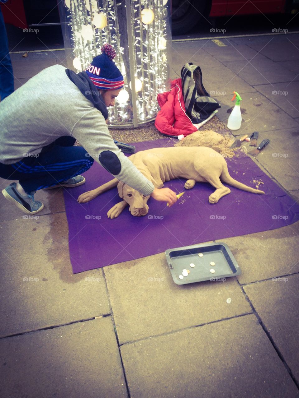 Sand sculpture 