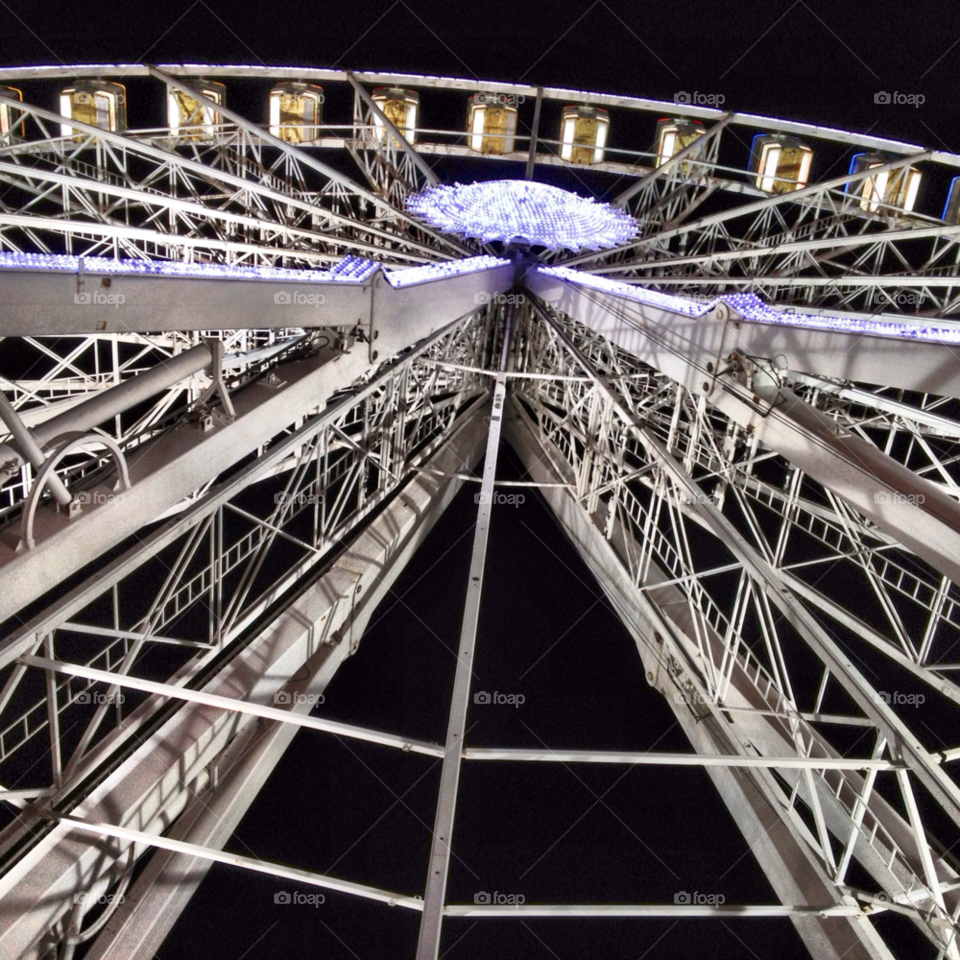 fun paris fair ferris wheel by Elina