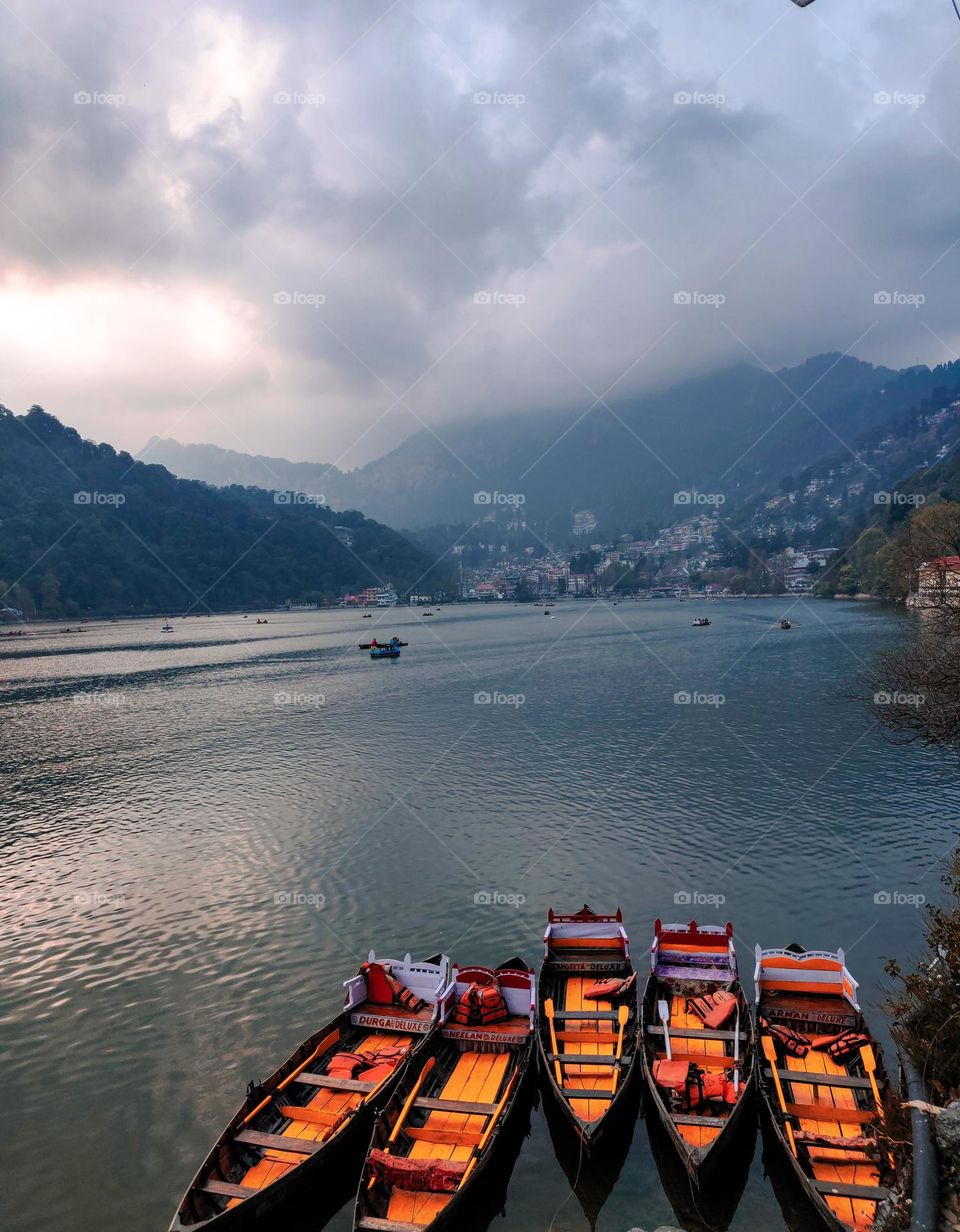 Nainital Lake of India