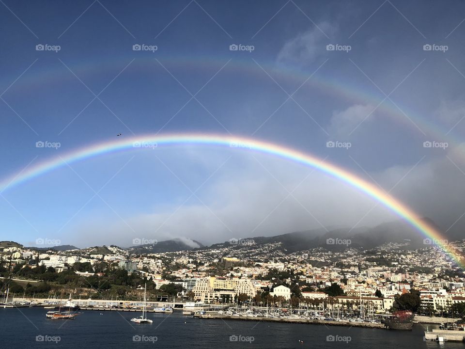 Morning greeting in Funchal, Madeira...