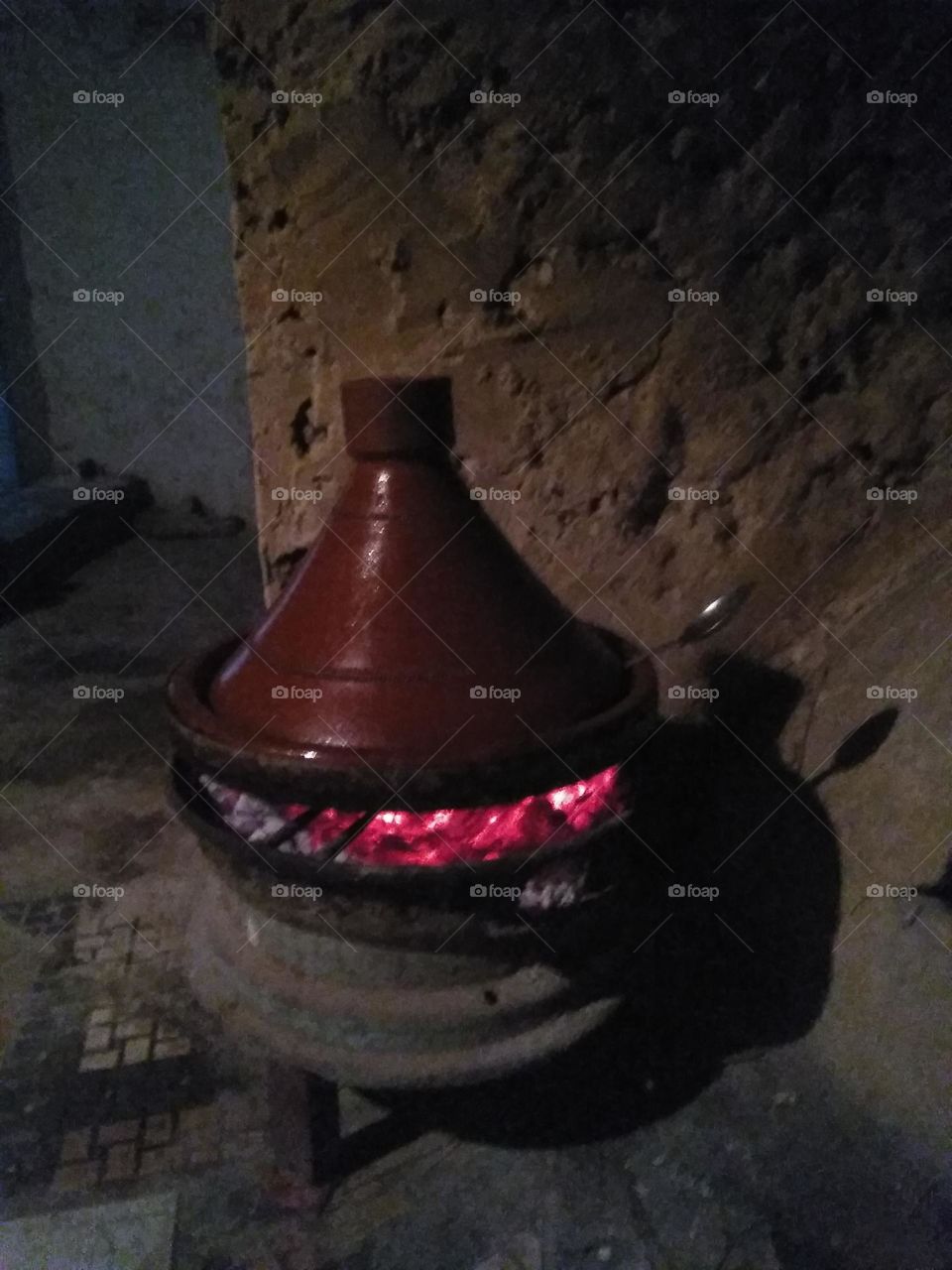 Beautiful moroccan tajine.