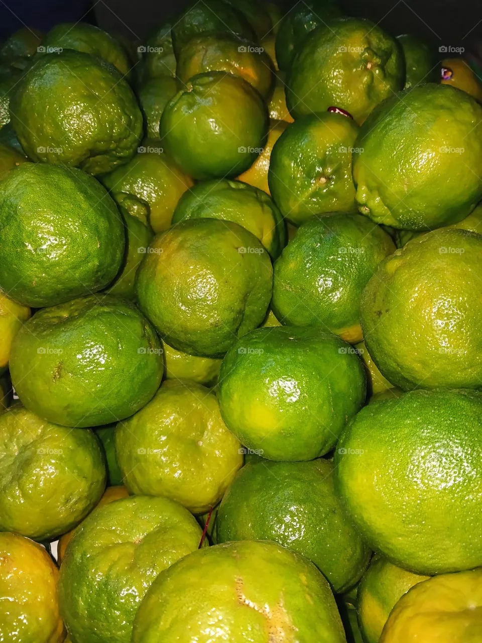 Green Orange Fruit