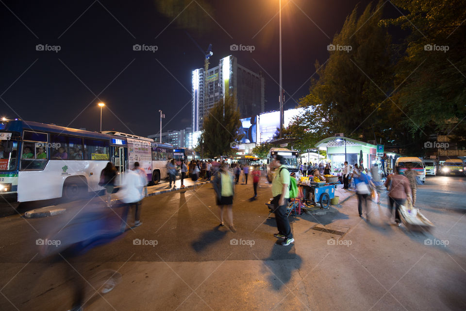 Bus station 