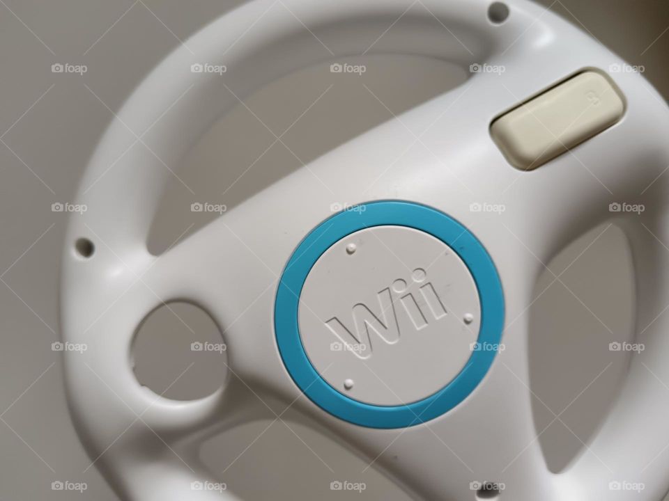 The Wii Wheel accessory - 1