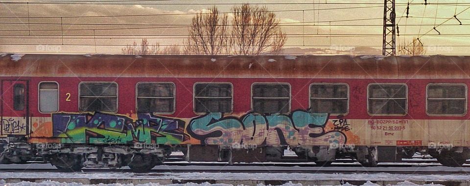 graffiti train