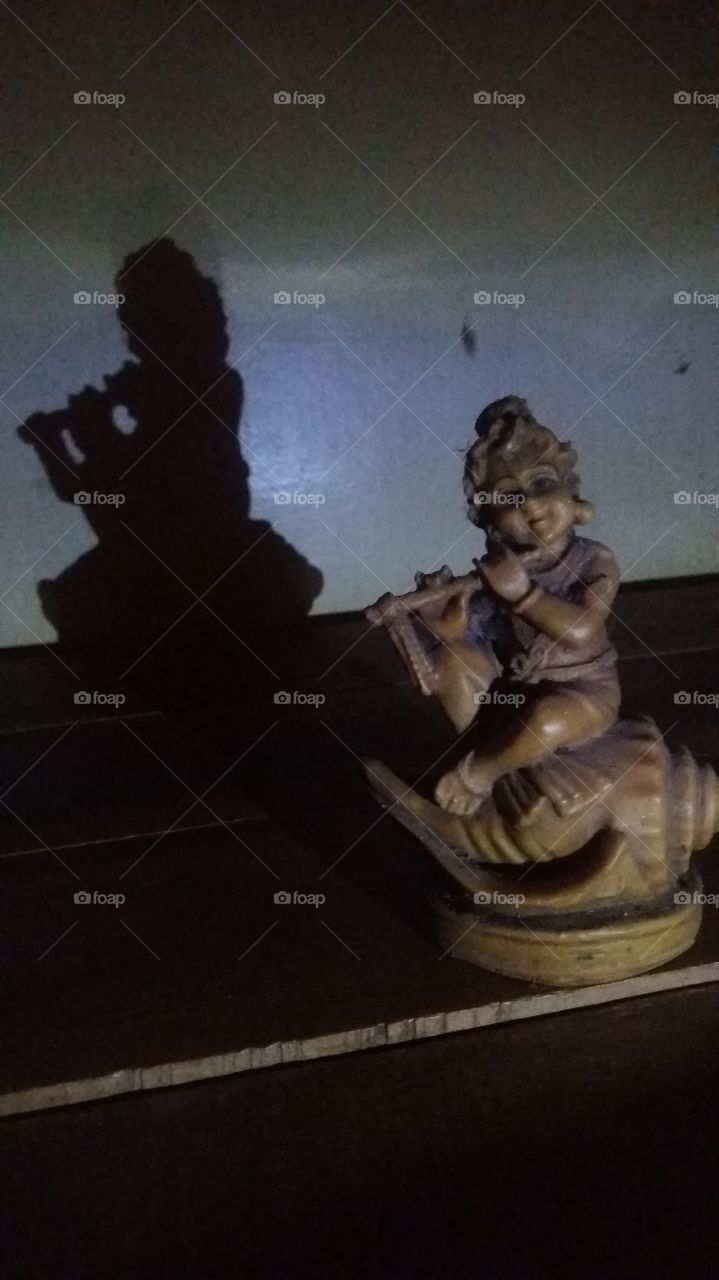shadow of lord krishna