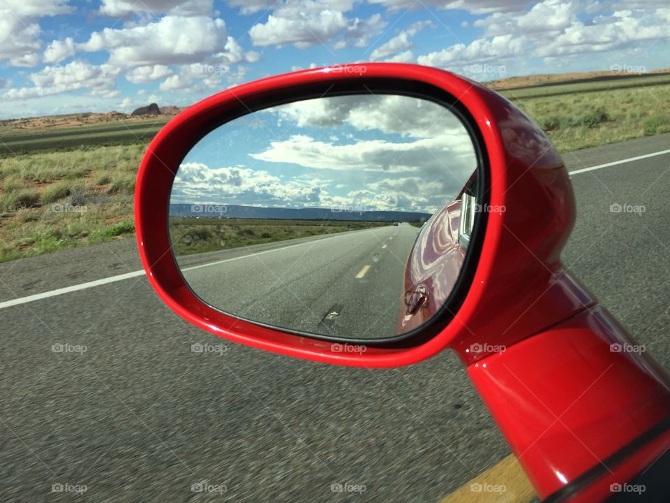 The open road on a trip through Colorado