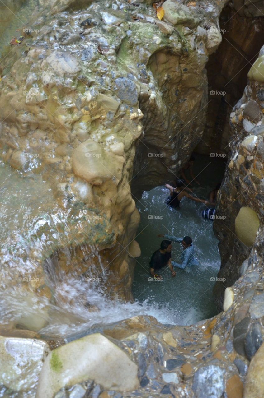 Water, Rock, No Person, Nature, Cave