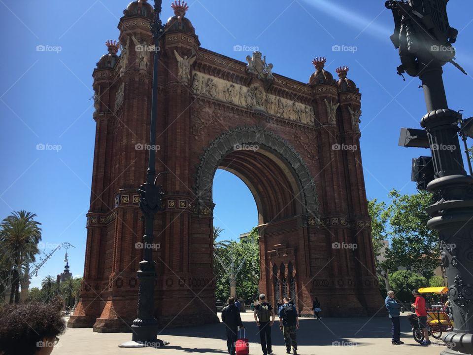 Arc de Trioph Barcelona 