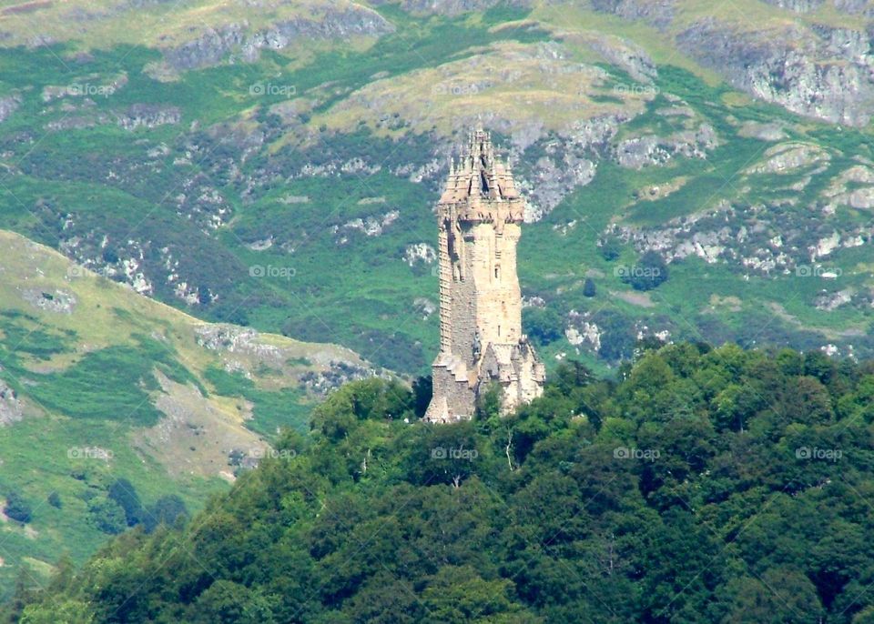 The Wallace monument 