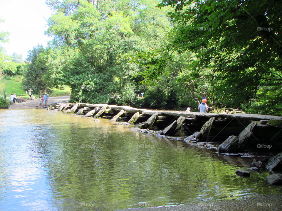 Tarr Steps, Exmoor, Devon, UK