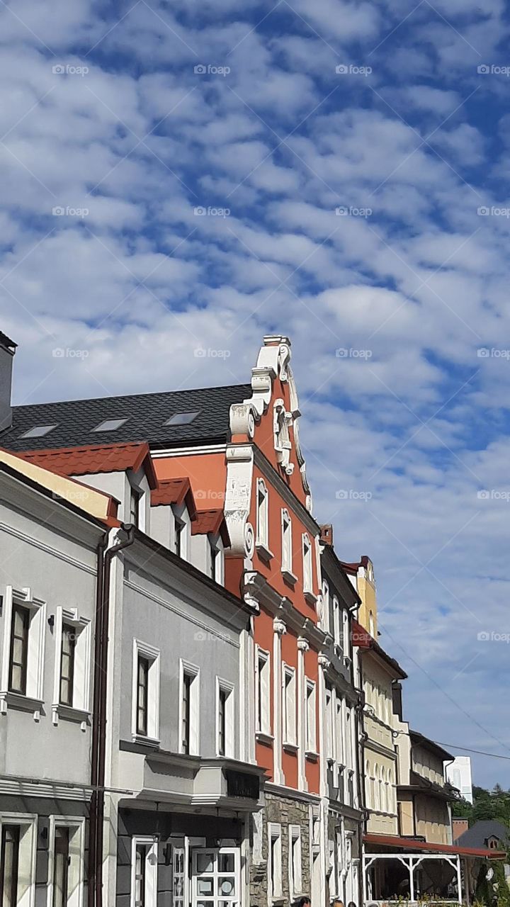 building facades old streets