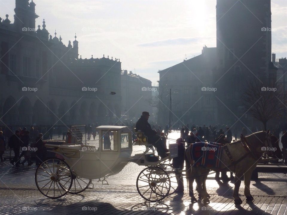 Crakow market square