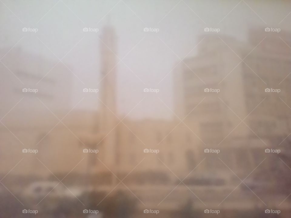 sand storm in Kuwait