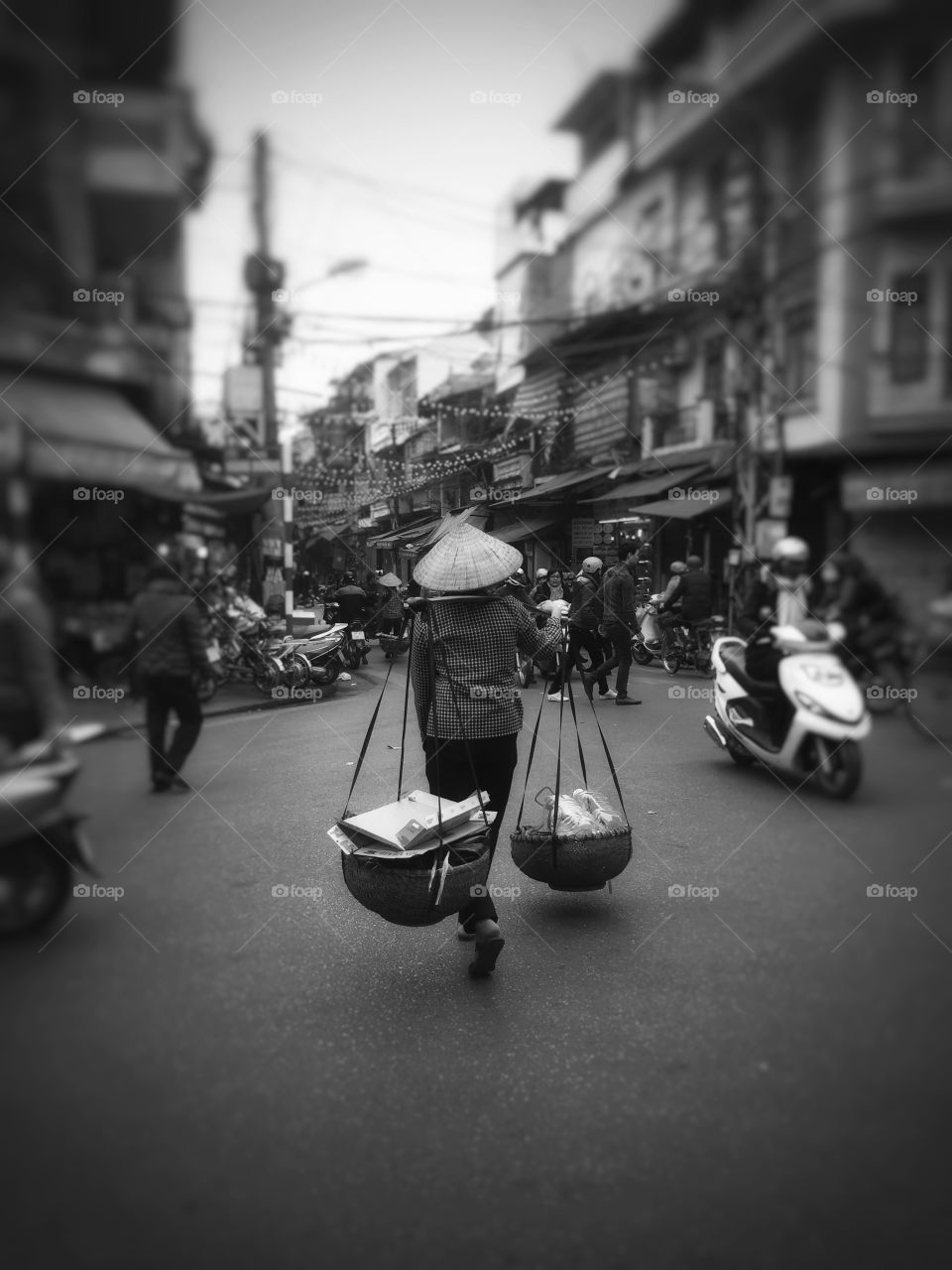 Vietnamese women street view