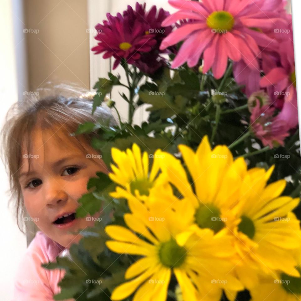 “Here Are Your Flowers!”