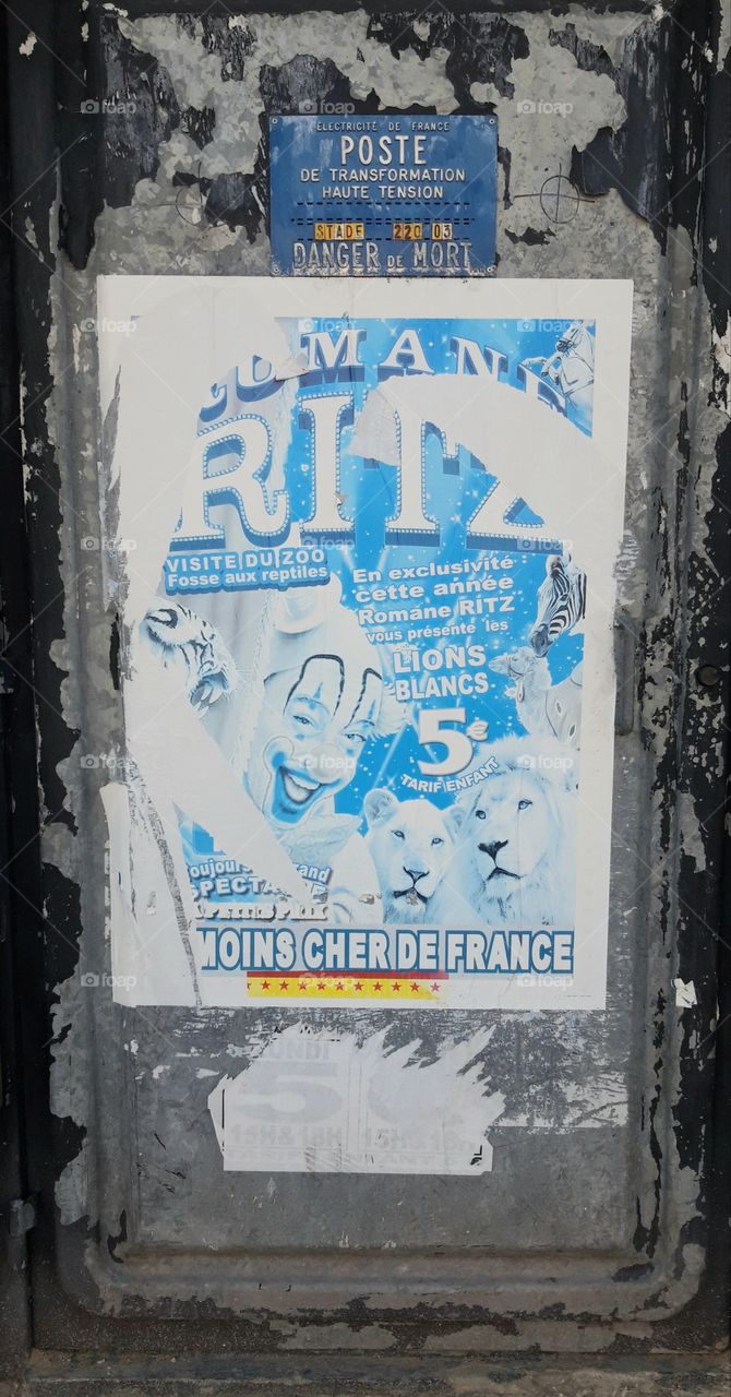 Poster for the Ritz circus