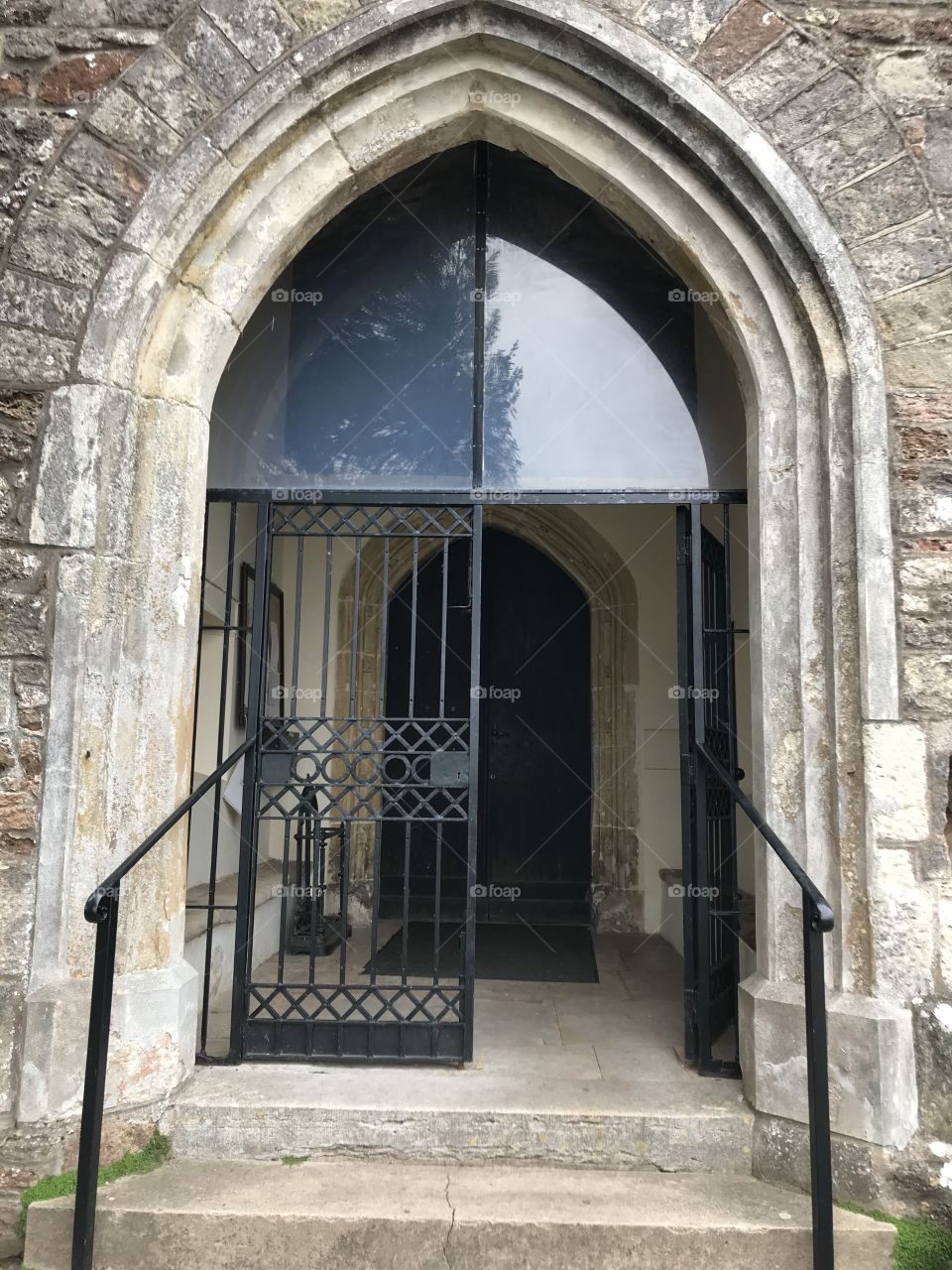 An impressive entrance awaits you when you visit All Saints Church in East Budleigh.