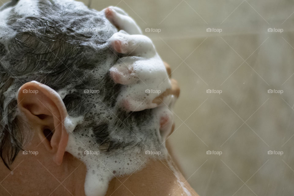 Wet, H2 O, People, Foam, Woman