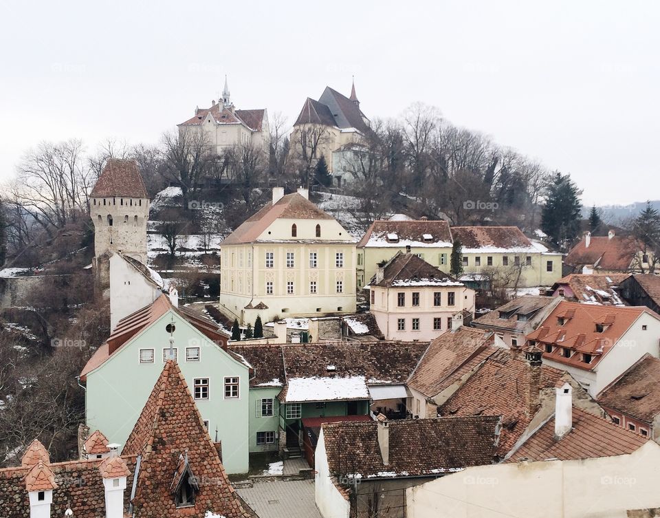 Romania. Sighisoara town UNESCO 