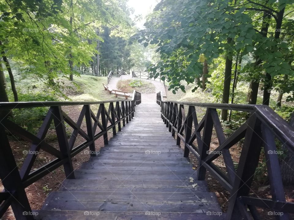 Descent to the river