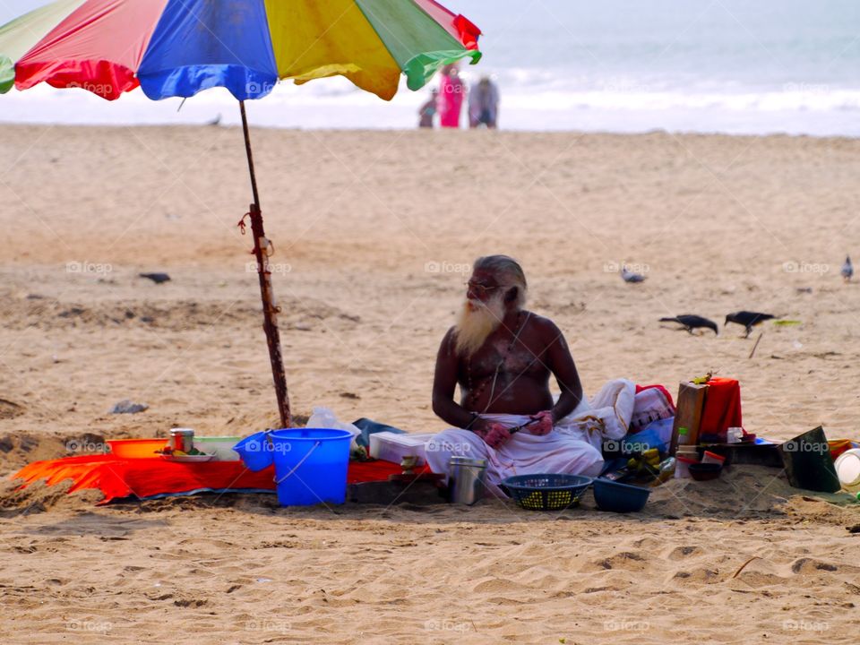 Varkala beach 