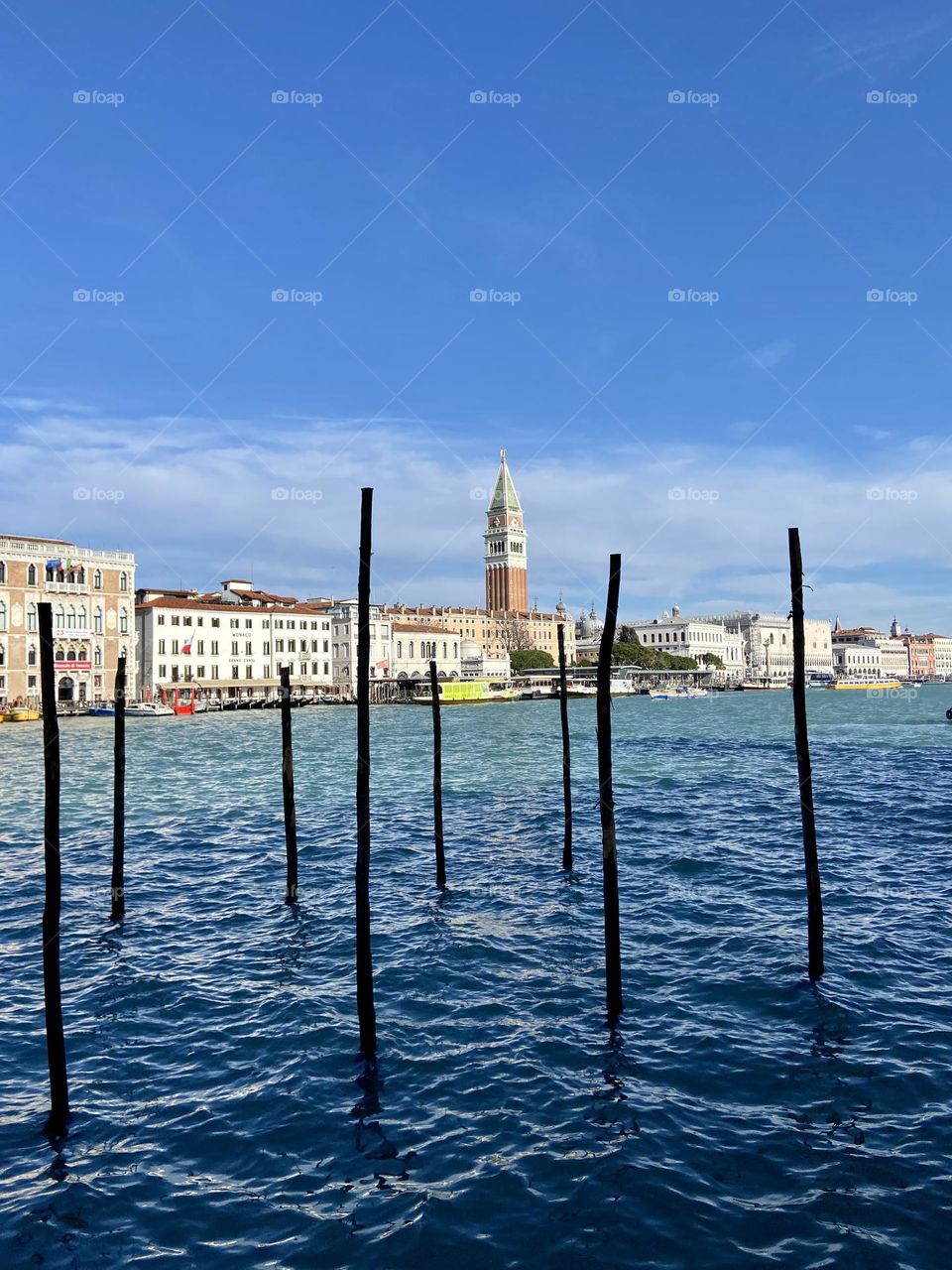 Scenic view of the canal in Venice 
