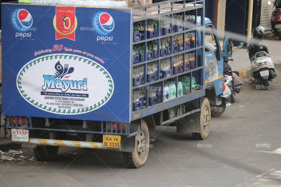 cold drinks transport