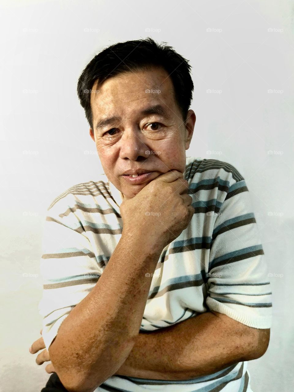 A Chinese man portrait.