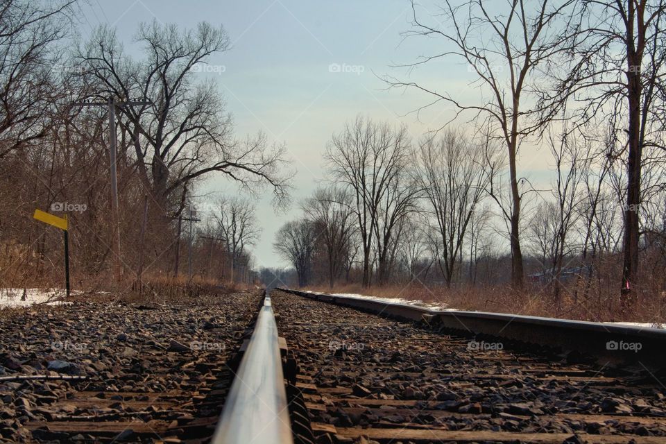 Smiths Basin. The train tracks in Smith Basin, Kingsbury, NY