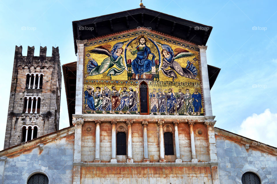 Basilica de San Frediano. Basilica de San Frediano (Lucca - Italy)