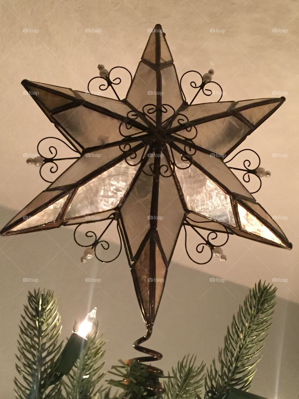 Christmas tree star