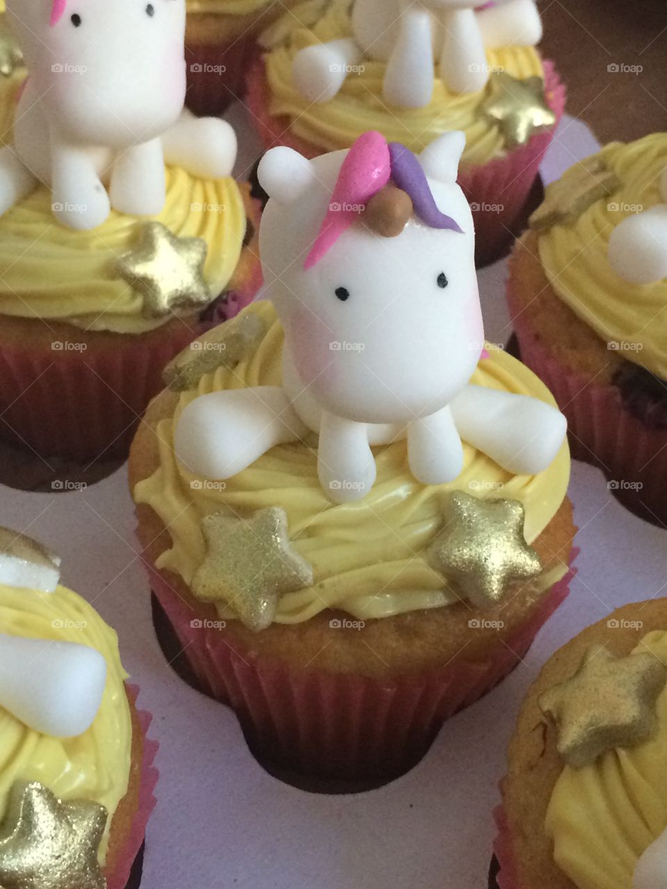 Unicorn cupcake 
