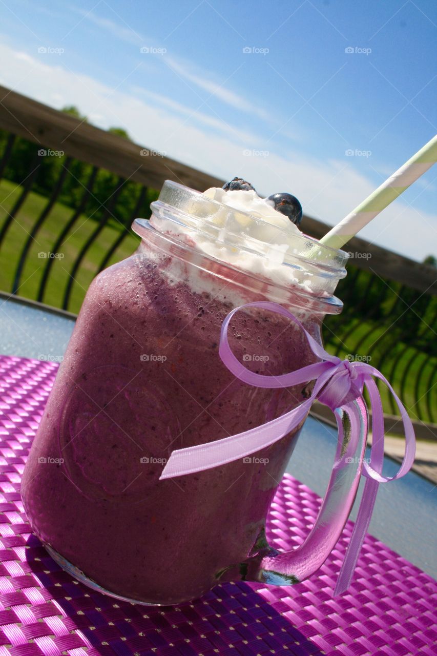 Blueberry Smoothie 