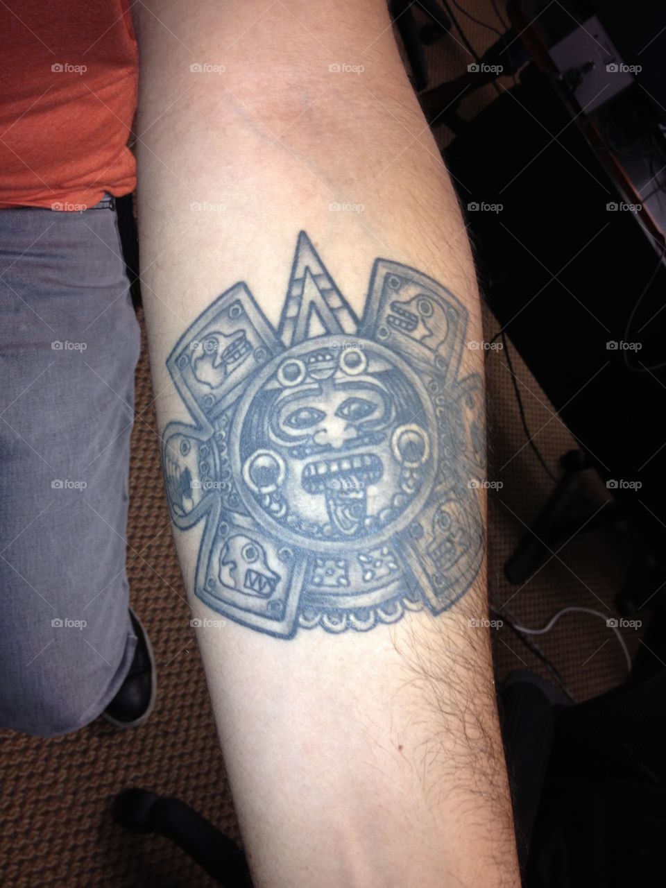 Mayan tattoo