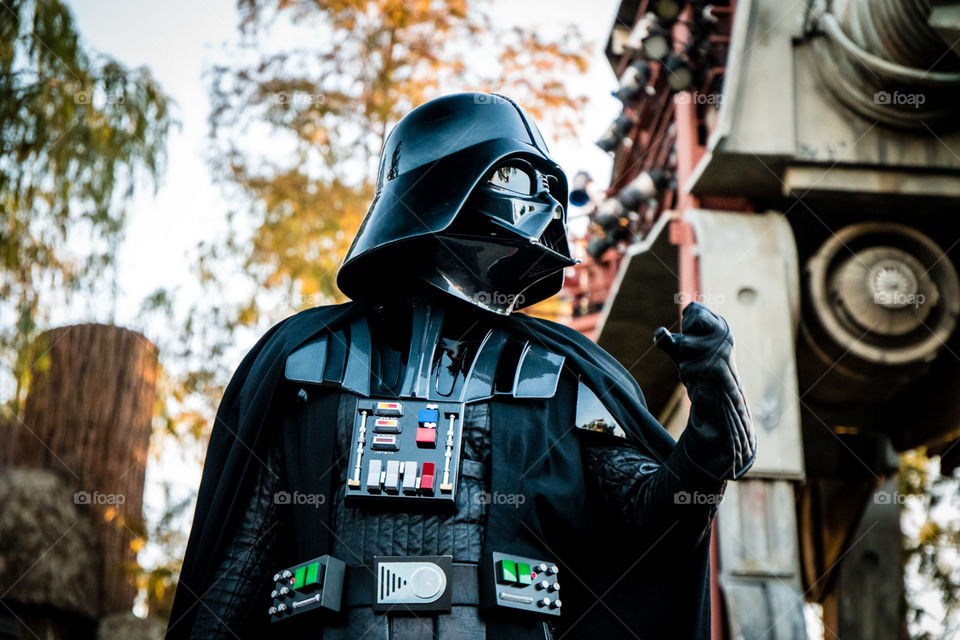 Darth Vader Portrait at Hollywood Studios Orlando