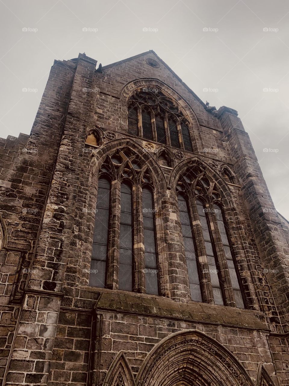 Old abbey of Scotland 