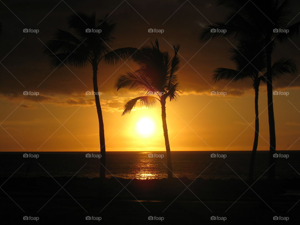Sunset at Koolina Hawaii