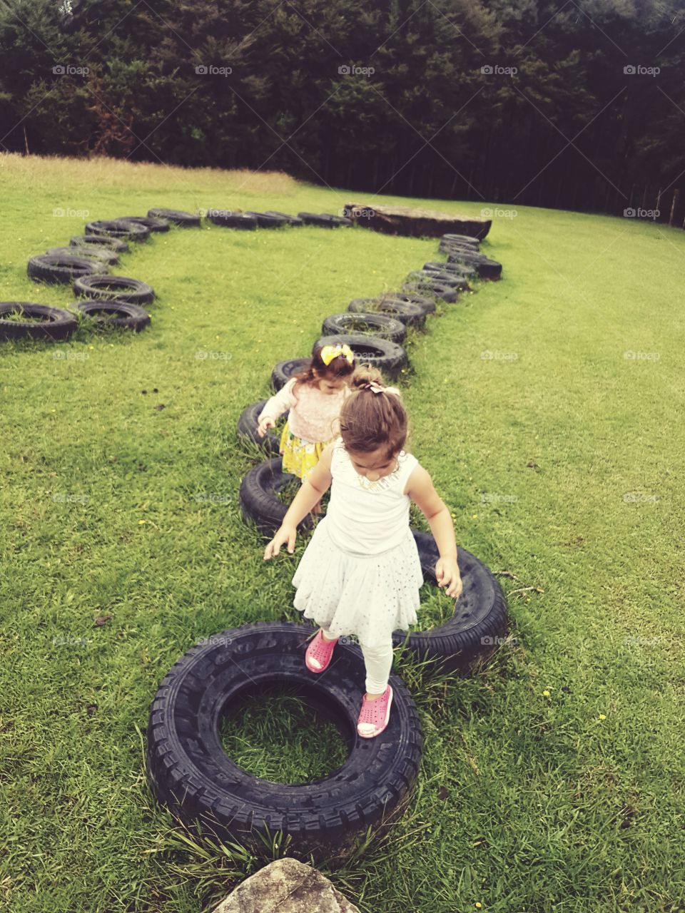 children playing