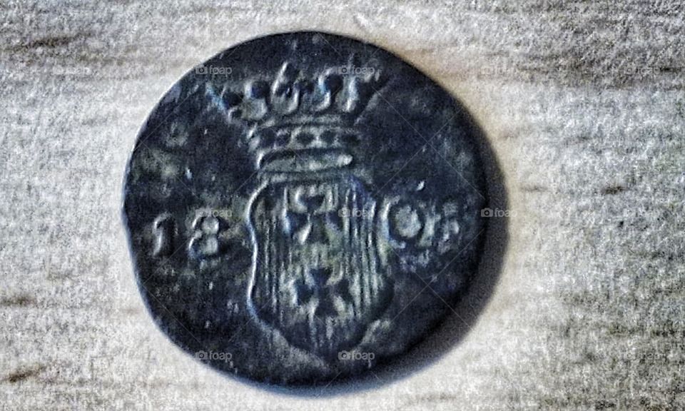 Old danzig coin