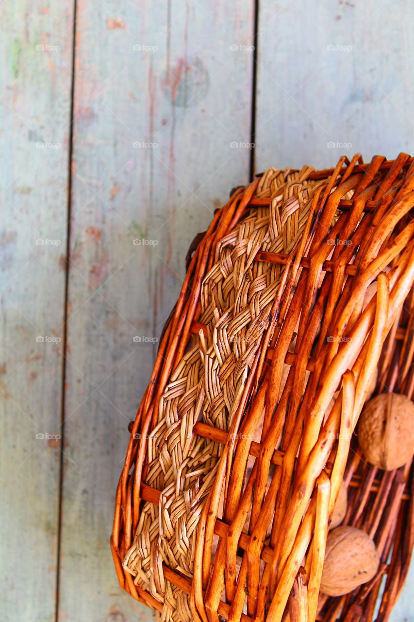 wooden basket