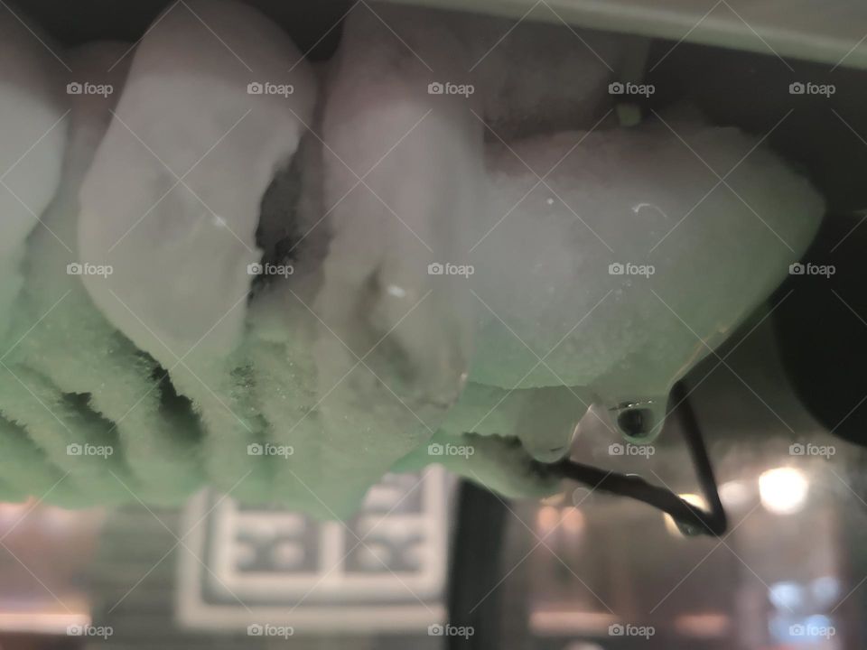 Defrosting is another way to tigger the ice melting point