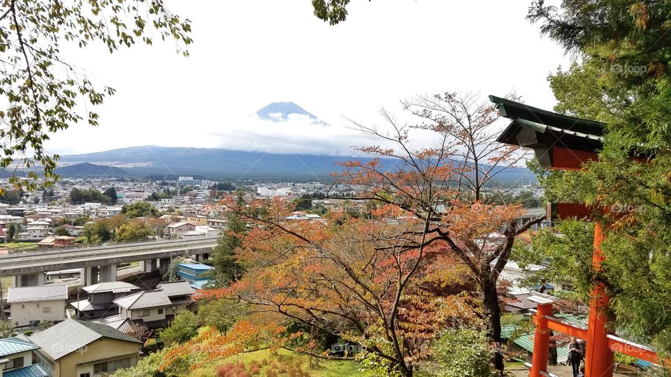 Beautiful views of Mount Fuji