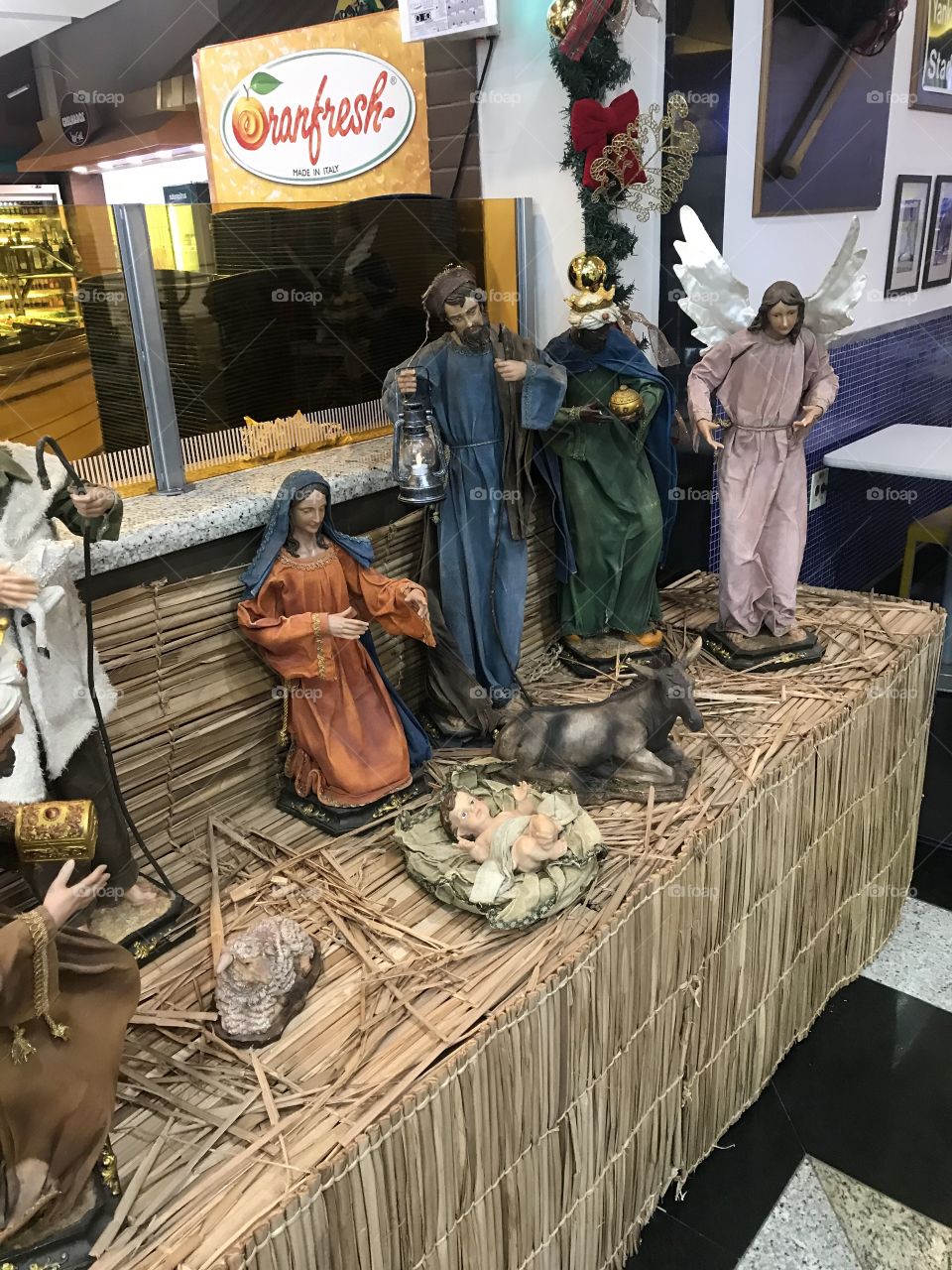 Shopping center inside brazil highways 