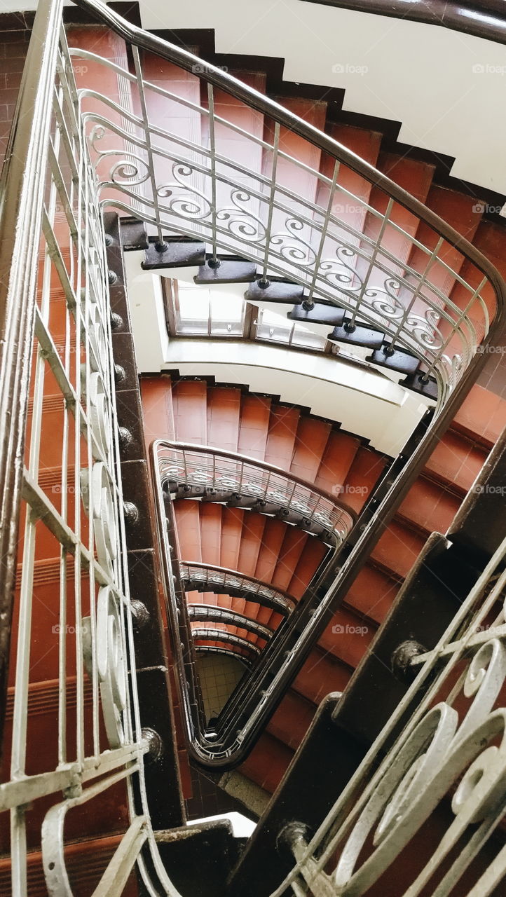 Step, No Person, Handrail, Architecture, Steel