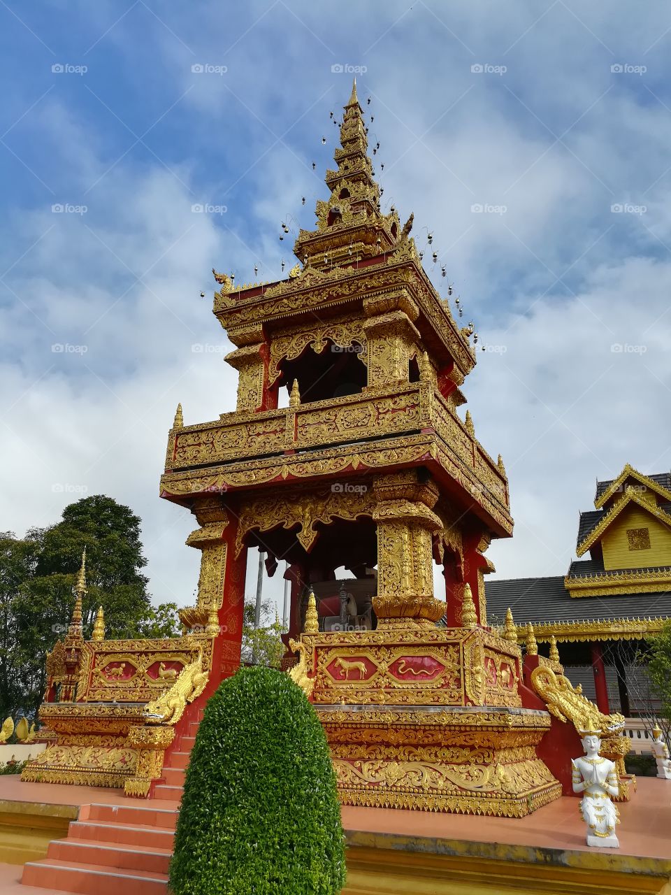 A corner in sangkaew temple