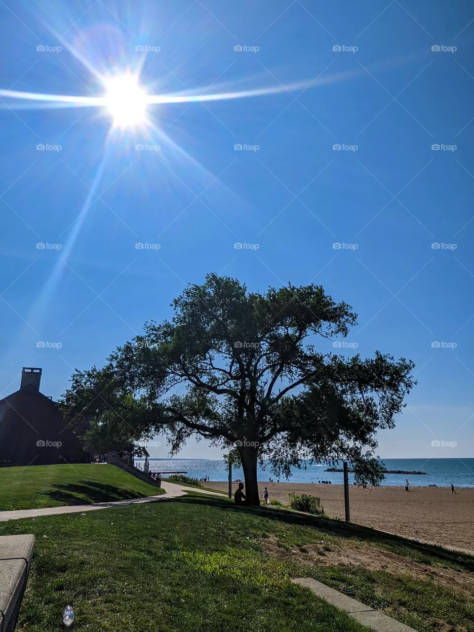 Beautiful day at the lake