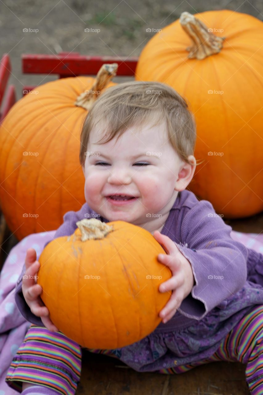 Joyful toddler Girl