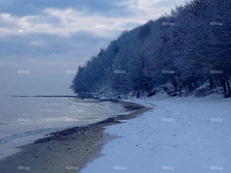 Landscape, Snow, Winter, Water, Weather